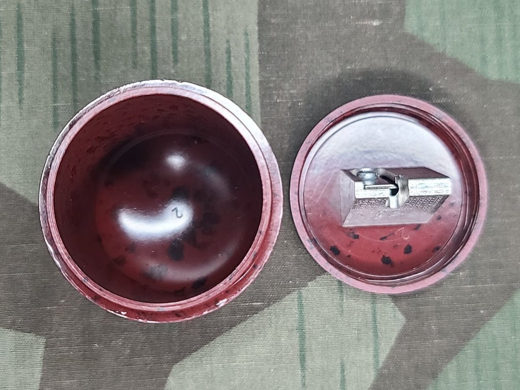 Reproduction Red Bakelite Pencil Sharpener — image 6
