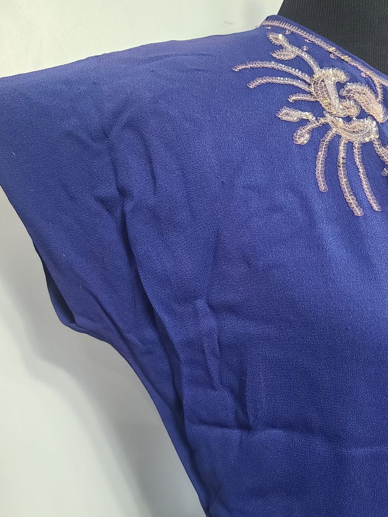 DuBarry Blue Sequin Gown 1945(B-38' W-29' H-38') — image 13