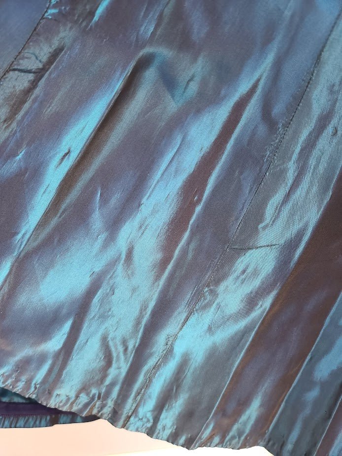 Blue Shiny Iridescent Dress(B-40' W-31' H-48') — image 11
