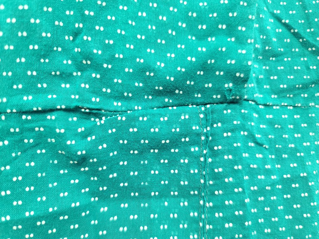 Green Lightweight Polka Dot Dress(B-42' W-36' H-41') — image 13