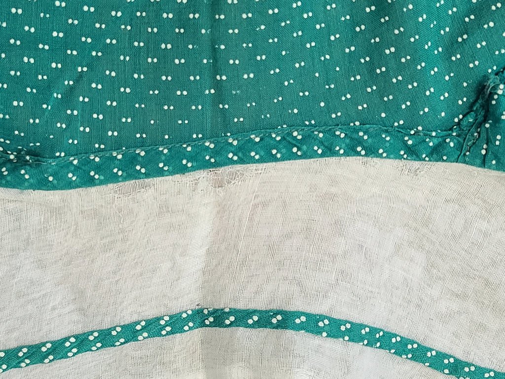 Green Lightweight Polka Dot Dress(B-42' W-36' H-41') — image 22