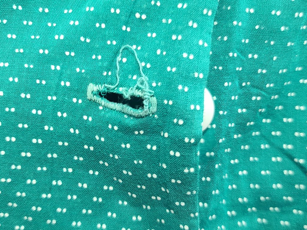 Green Lightweight Polka Dot Dress(B-42' W-36' H-41') — image 23