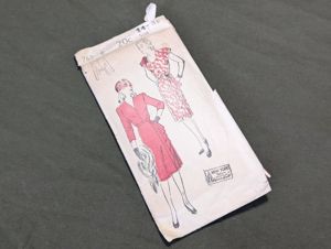 Vintage 1940s Dress Pattern