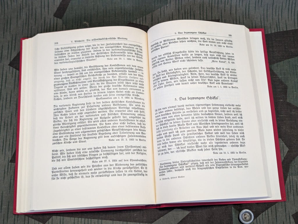 Original 1935 Book Hitlers Wollen — image 7