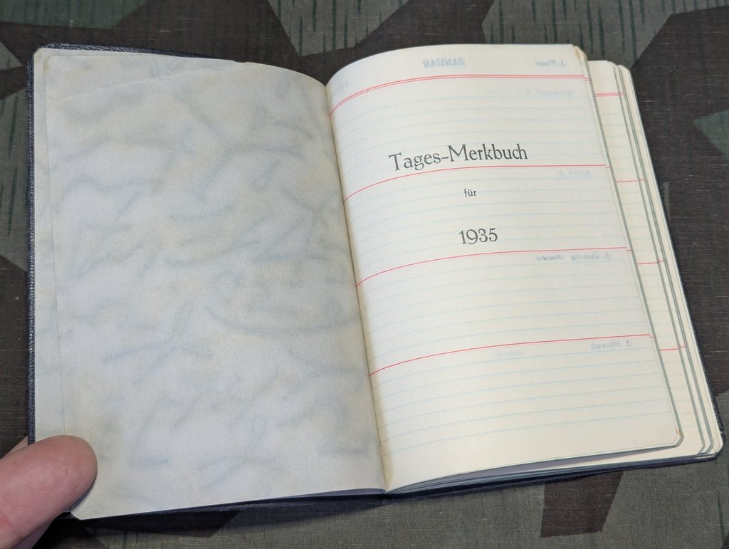 1935 Tages Merkbuch Day Note Book — image 3