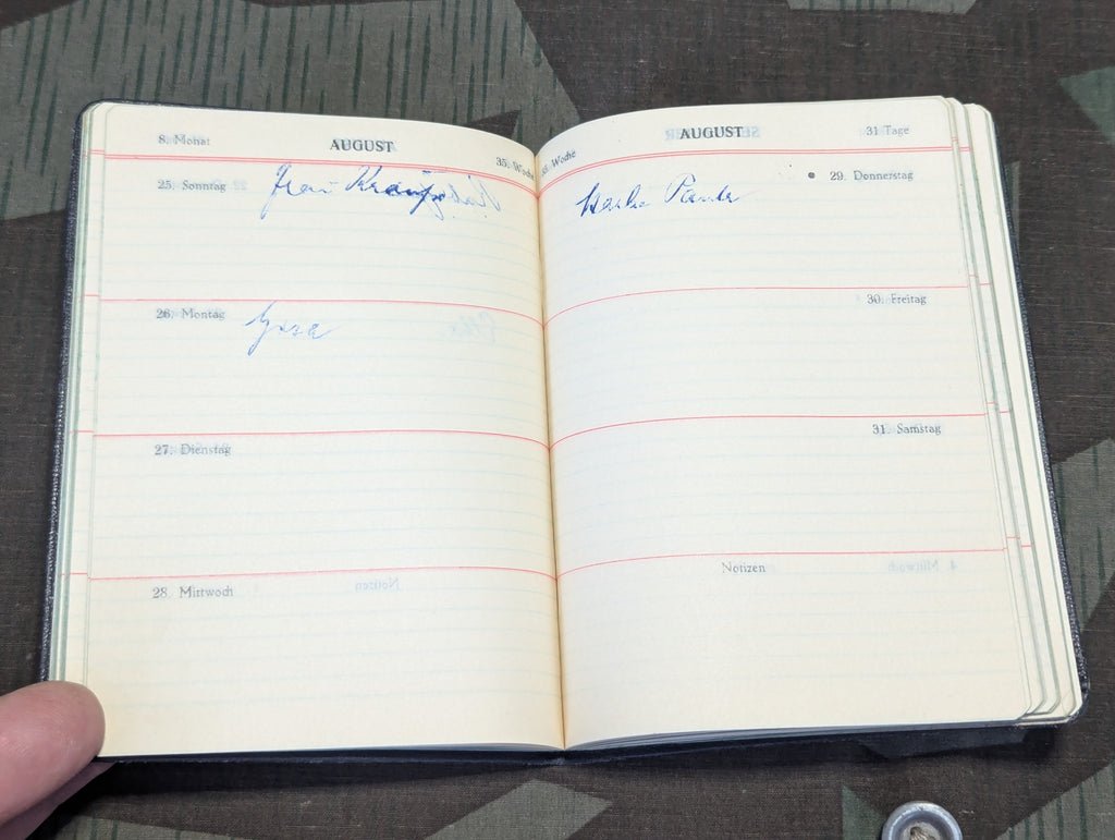 1935 Tages Merkbuch Day Note Book — image 4