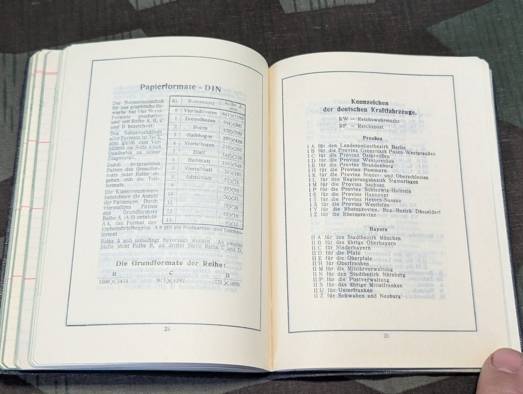 1935 Tages Merkbuch Day Note Book — image 6