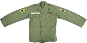 US Army Vietnam War HBT Utility Shirt