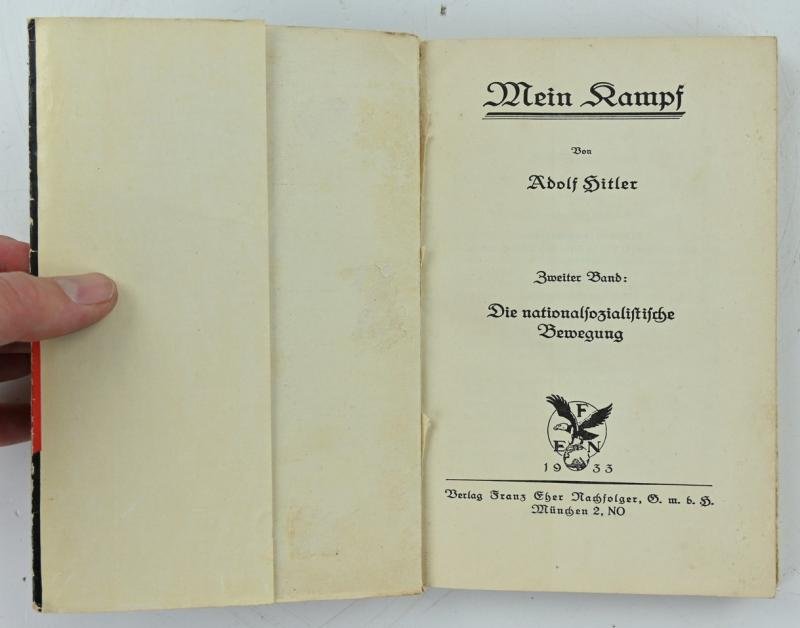 German Adolf Hitler Mein Kampf Book Set — image 6