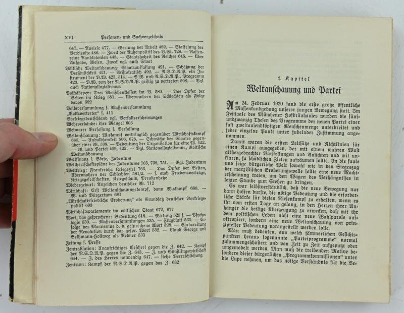 German Adolf Hitler Mein Kampf Book Set — image 8