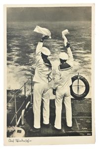 German KM Postcard