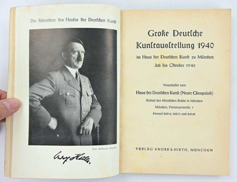German Third Reich Art Catalogus 1940 — image 3