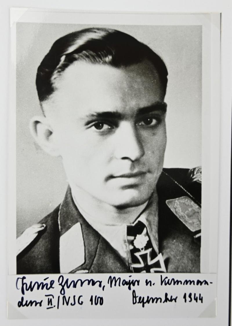 Signature of Luftwaffe KC-OLC&S Recipient 'Paul Zorner' — image 3