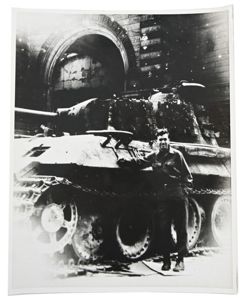 US WW2 Press Photo 'Berlin 1945'