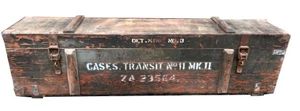 British WW2 Mine Detector No.3 in Case