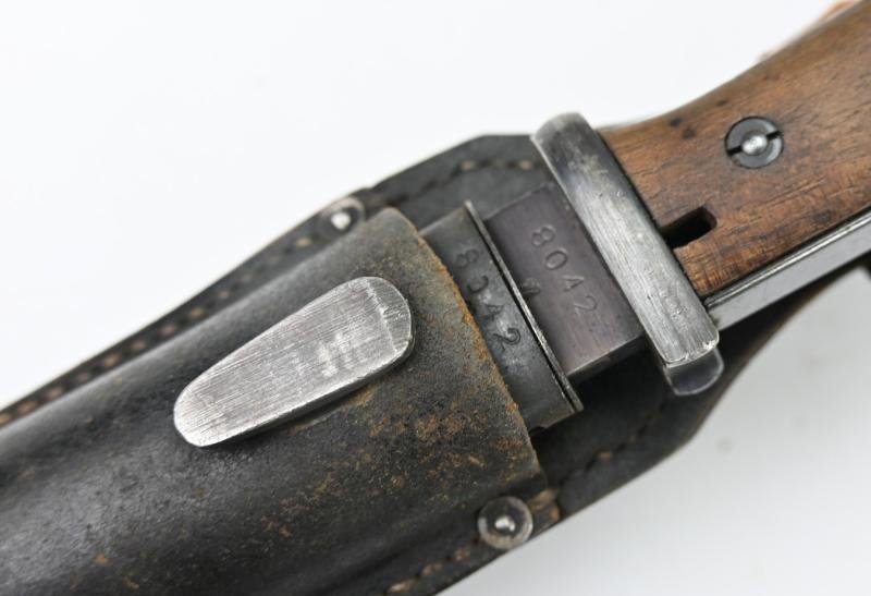German K98 Bayonet with Frog and Matching Numbers — image 11