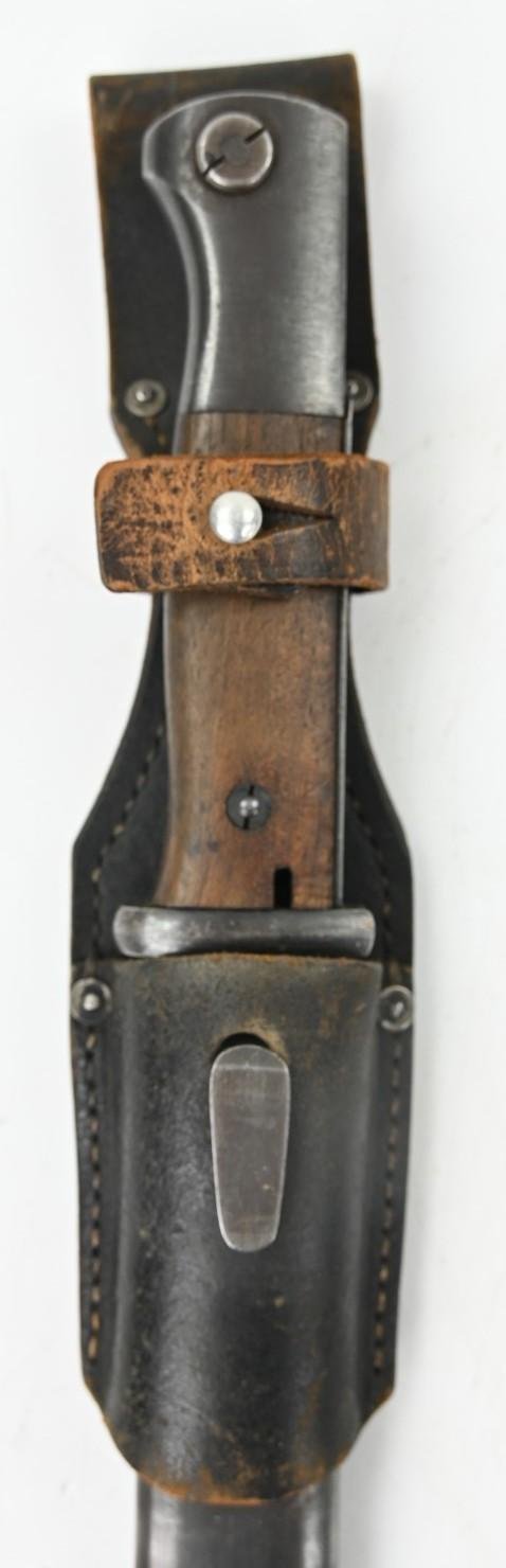 German K98 Bayonet with Frog and Matching Numbers — image 4
