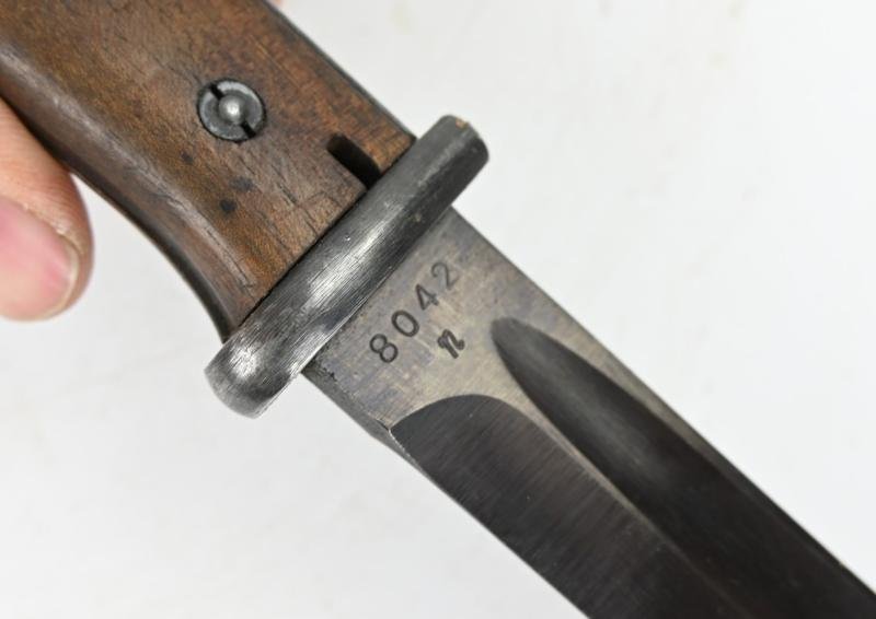 German K98 Bayonet with Frog and Matching Numbers — image 7