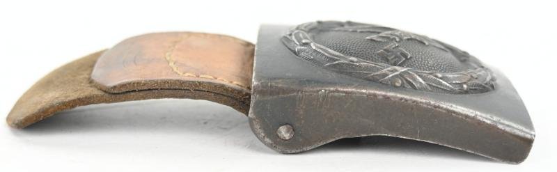 German LW Beltbuckle with Belt 'F.W. Assmann' — image 10
