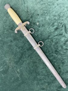 DOUBLE PERSONALISED ARMY OFFICERS DAGGER.