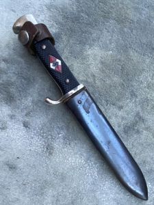 A LATER HJ KNIFE BY C.D. Schaaff RZM M7/56 1941