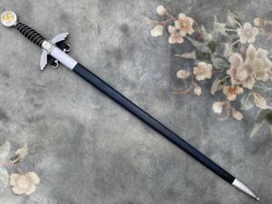 A VERY NICE EXAMPLE OF ALL ALUMINIUM LUFTWAFFE OFFICERS SWORD WHICH IS NUMBERED.