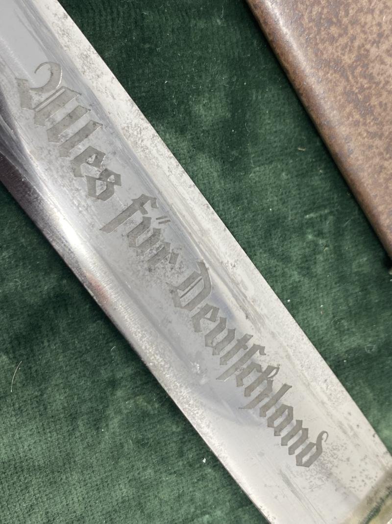 AN EARLY EXAMPLE OF A RARE SA DAGGER BY CARL SCHMIDT SOHN AG. — image 10