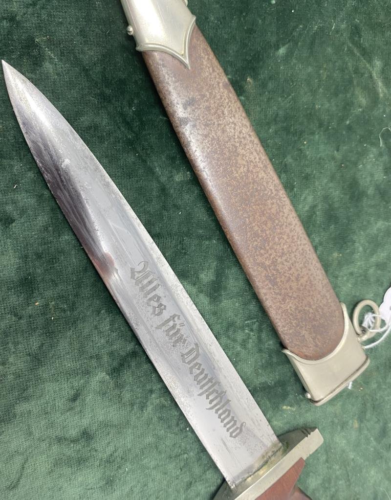 AN EARLY EXAMPLE OF A RARE SA DAGGER BY CARL SCHMIDT SOHN AG. — image 9