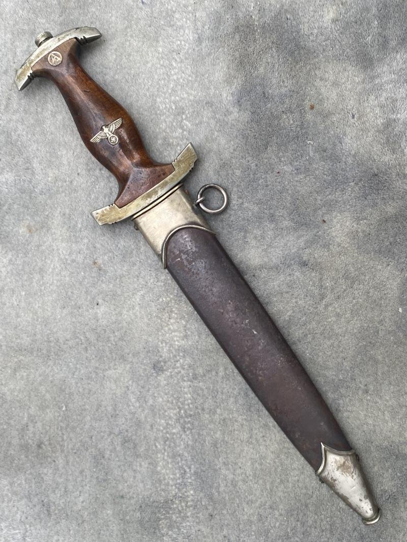 A FULL SA ROHM INSCRIPTION DAGGER BY EP&S.