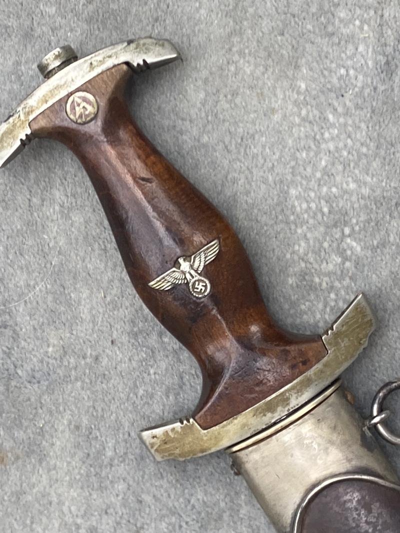 A FULL SA ROHM INSCRIPTION DAGGER BY EP&S. — image 2