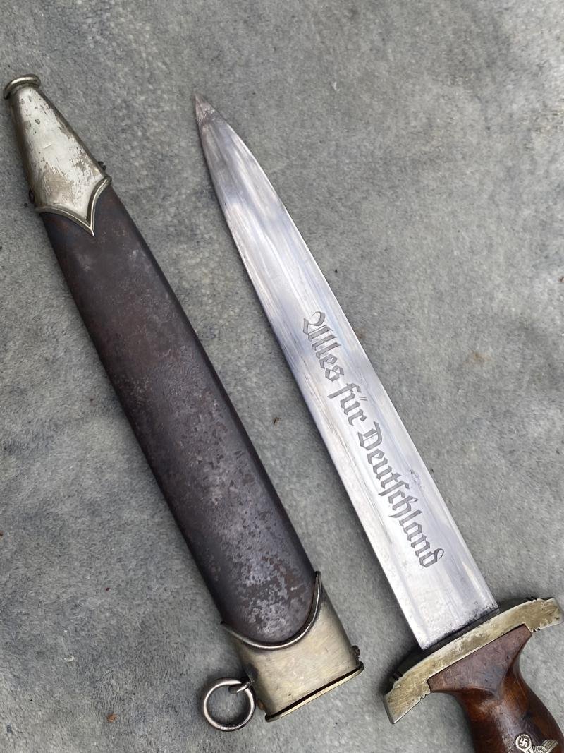 A FULL SA ROHM INSCRIPTION DAGGER BY EP&S. — image 6