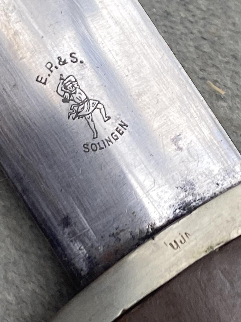 A FULL SA ROHM INSCRIPTION DAGGER BY EP&S. — image 9