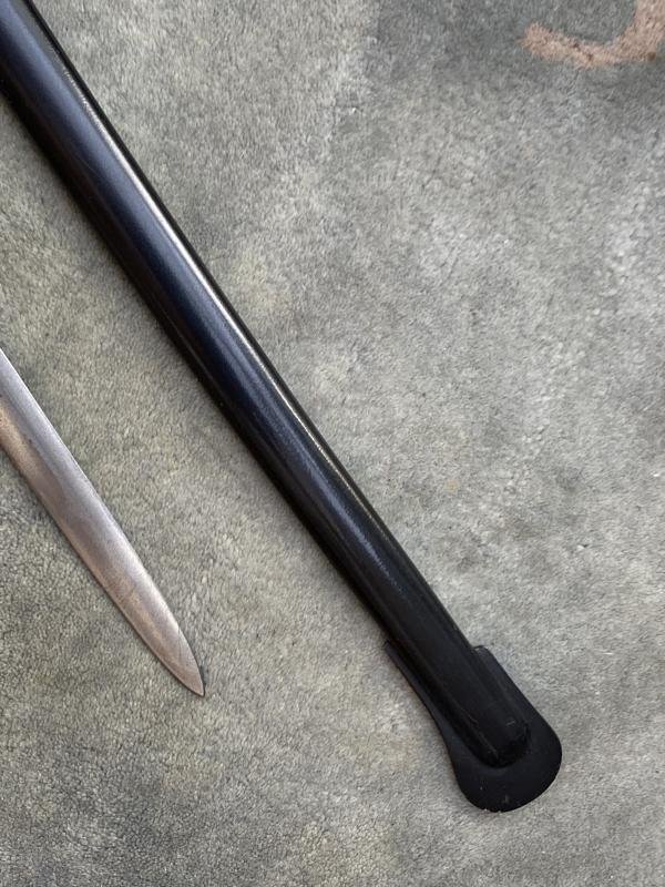 A VERY EARLY ALL BRASS 'WRANGLE' OFFICERS SWORD. — image 7