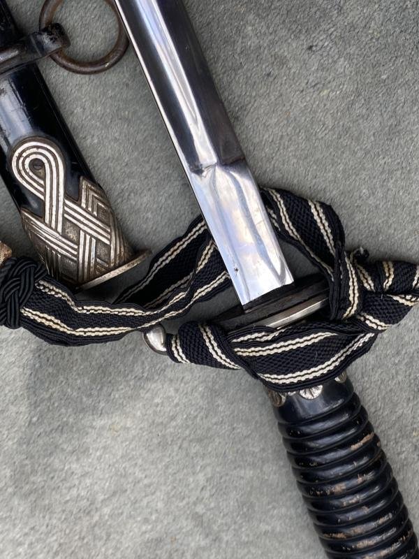 SS NCO's PARADE DEGEN PERSONALISED WITH ORIGINAL KNOT. — image 10
