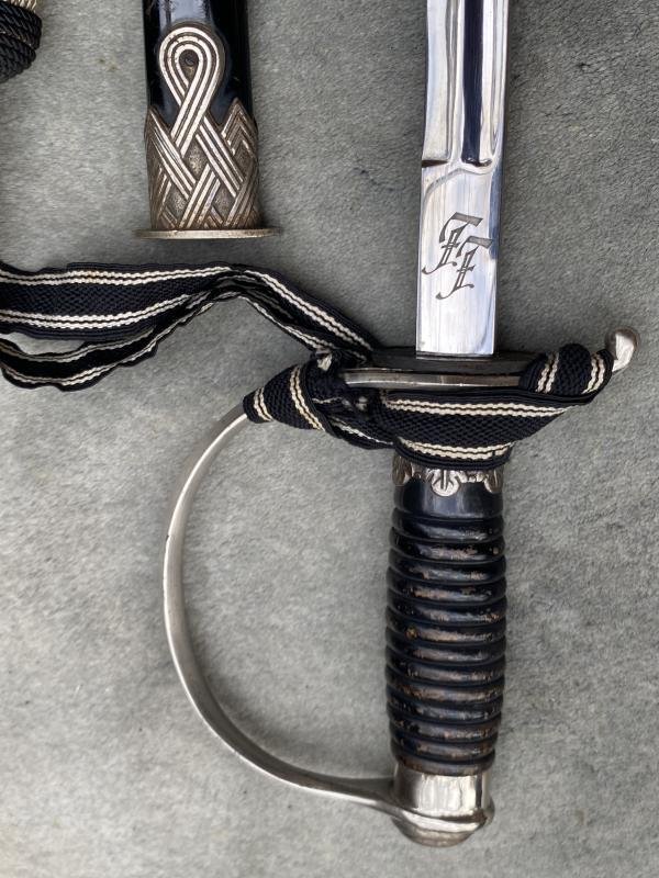 SS NCO's PARADE DEGEN PERSONALISED WITH ORIGINAL KNOT. — image 8