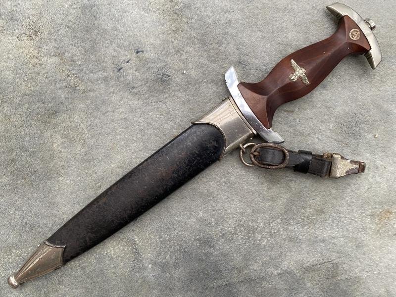 A MOST INTERESTING 'UNTOUCHED' NSKK TRANSITIONAL DAGGER.